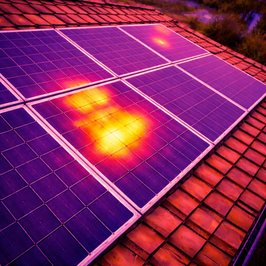 termografering af solceller