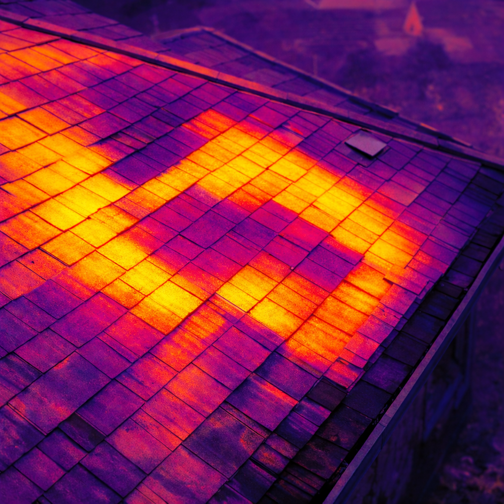 termografering af tag